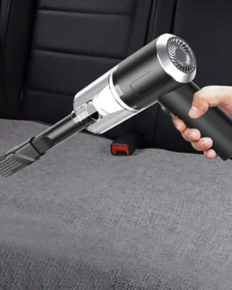 É incrível esse Aspirador de Pó Portátil para Carro e Casa