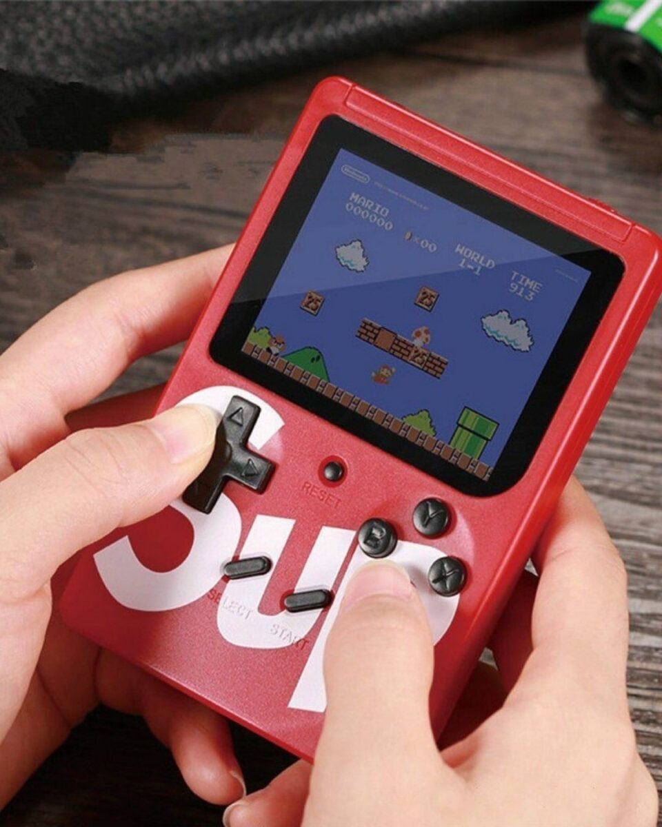 O melhor Mini Game Retrô Portátil Sup com 400 jogos